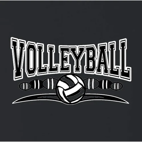 Vista 18 de Go All Out Sudadera con capucha para hombre y mujer con diseño fresco de voleibol Negro