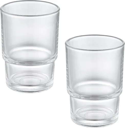 Vista 10 de Aomasi - Juego de 2 tapas para vaso de vidrio, para enjuague bucal y enjuague bucal, para cepillos de dientes y pasta de dientes y bebida