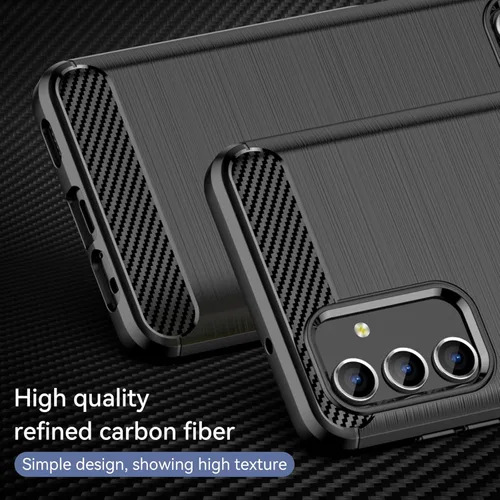 Vista 3 de Funda para Samsung A13 5G, funda para Galaxy A13 5G, con protector de pantalla HD, absorción de golpes, funda protectora de goma suave para Samsung