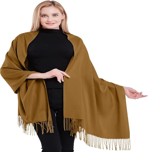 Vista 9 de CJ Apparel 100% Cashmere Shawls Shawl Scarf Wrap Stole Scarves Wraps Stoles Azul bebé