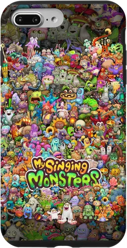 Vista 12 de My Singing Monsters - Funda de teléfono Monster Medley para iPhone 17