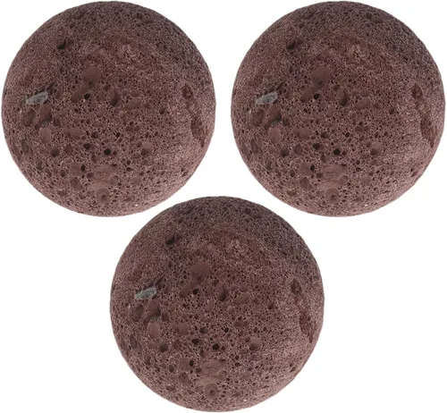 Rocas volcánicas naturales rojas de la sauna de la pulgada 3pcs