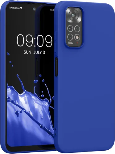 Vista 117 de kwmobile Funda compatible con Xiaomi Redmi Note 9S / 9 Pro / 9 Pro Max - Funda protectora de silicona TPU suave y delgada - Negro mate