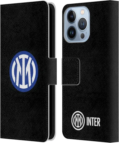Vista 95 de Head Case Designs Officially Licensed Inter Milan Flag Badge Leather Wallet Case Compatible with Apple iPhone 7 Plus/iPhone 8 Plus