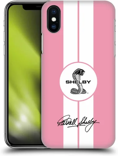 Vista 9 de Head Case Designs Officially Licensed Shelby 1965 427 S/C Blue Car Graphics Hard Back Case Compatible with Apple iPhone X/iPhone Xs