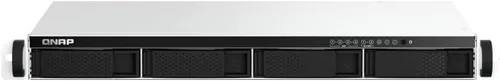 Vista 11 de QNAP TS-464eU-8G-US NAS de alta velocidad de 4 bahías para montaje en rack de 1U de corta profundidad con doble 2.5GbE, CPU Intel Celeron, memoria