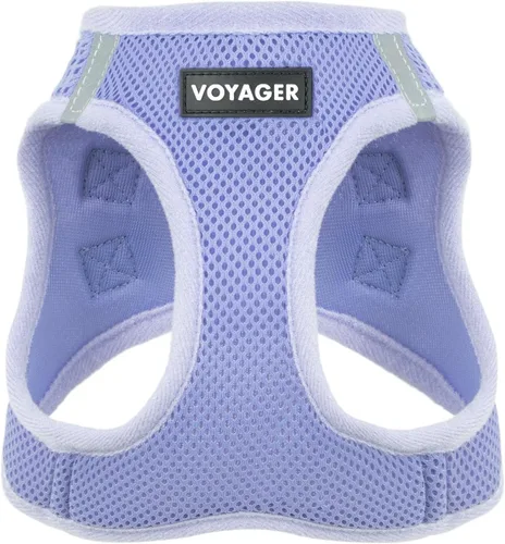 Vista 35 de Voyager Step-in Air - Arnés de malla para cualquier clima, reflectante, antitirones, para perros y gatos pequeños y medianos, con velcro, hebilla