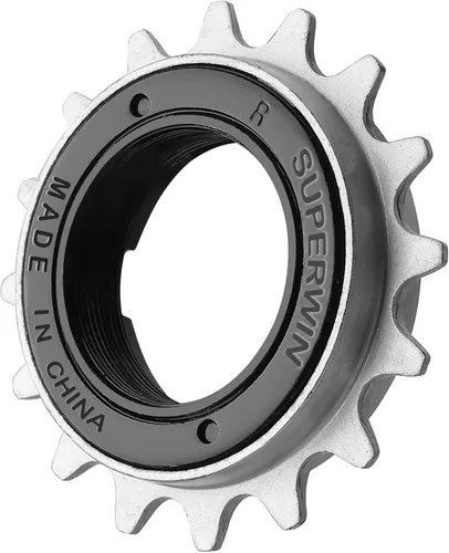 Vista 10 de Hycline Single Speed Bike Freewheel: 12/14/16/18/20/22/24T Compatible with 1/2''×1/8'' Bicycle Freewheel - Threaded Type Freehub Replacement Parts