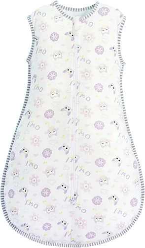 insular Wearable Blanket 2 Pack Cotton Baby Sleep Sack with 2-Way Zipper for Boys Girls Unisex, 2 Pack