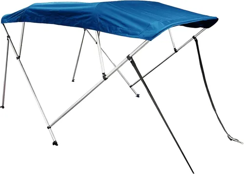 Vista 11 de SavvyCraft Cubierta para barco Bimini de 4 arcos, color beige, 4 arcos de 96 pulgadas de largo, 54 pulgadas de alto, 67 a 72 pulgadas de ancho