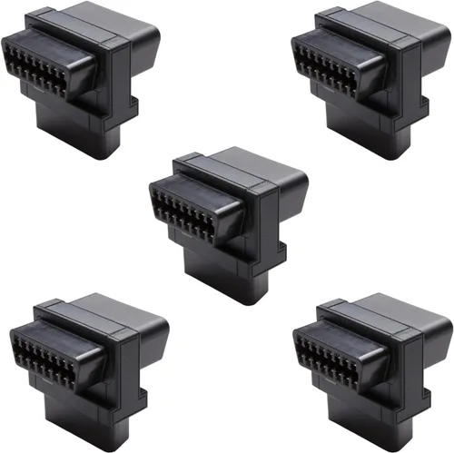 Vista 8 de Divisor OBD2, bbfly-B30 Puerto OBDII completo de 16 pines 1 macho divisor a 2 hembras Cable de extensión 1.6IN/4CM (B30 1PACK)