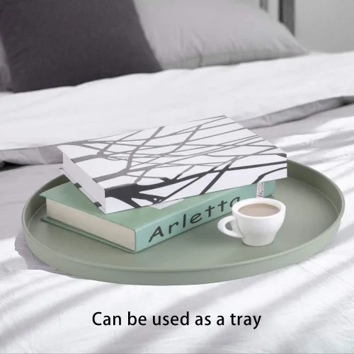 Vista 6 de EKNITEY - Mesa auxiliar pequeña de metal, mesa lateral impermeable para sofá pequeño, mesas de café para dormitorio, interior y exterior