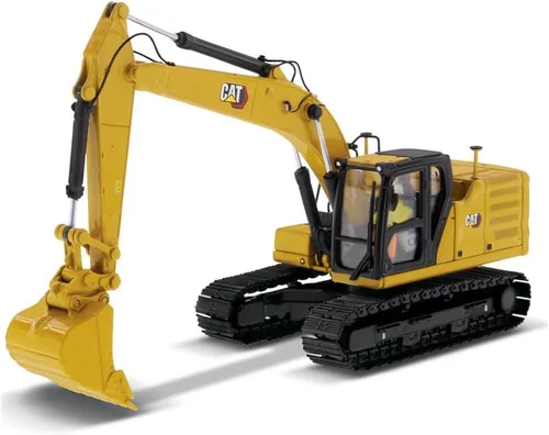 Diecast Masters Excavadora hidráulica Caterpillar 323 1:50 | High Line Series Cat Trucks & Construction Equipment Scale Model Collectible 85571