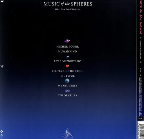 Vista 2 de Music Of The Spheres Recycled Coloured