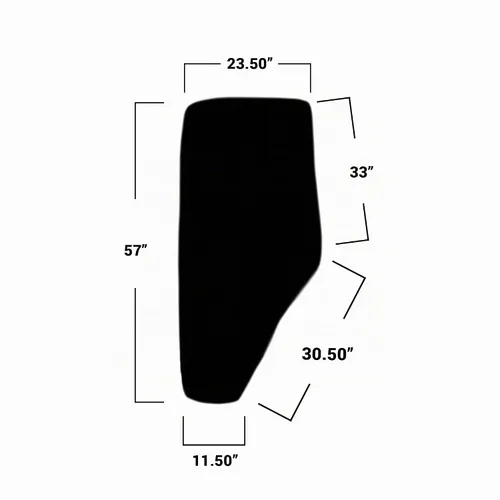Vista 2 de Compatible con John Deere Tractor Puerta Vidrio LH No Tintado Parte No: R198624