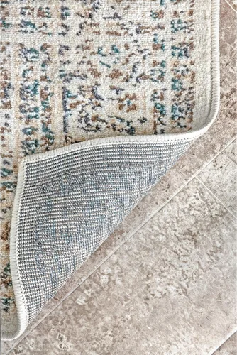 Vista 7 de nuLOOM Tanith Cream Medallion - Alfombra de área con telar eléctrico, 2 pies x 3 pies Nuloom Tanith Medallion - Alfombra decorativa de 2 x 3 pies