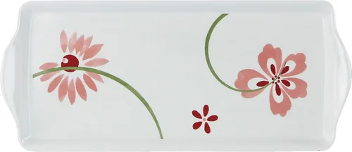 Vista 17 de Reston Lloyd Corelle Coordinates charola de melamina con asas, (Tidbit Tray)