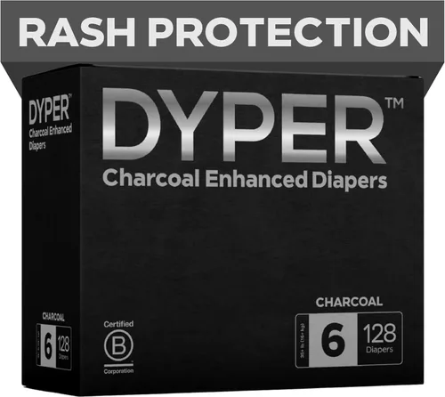 Vista 11 de DYPER - Pañales desechables de carbón mejorado para el día y la noche - Hechos con ingredientes a base de plantas* e ingredientes honestos