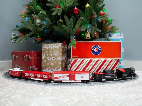 Vista 12 de Lionel Anheuser Busch Budweiser - Juego de tren eléctrico con control remoto Bluetooth 5.0