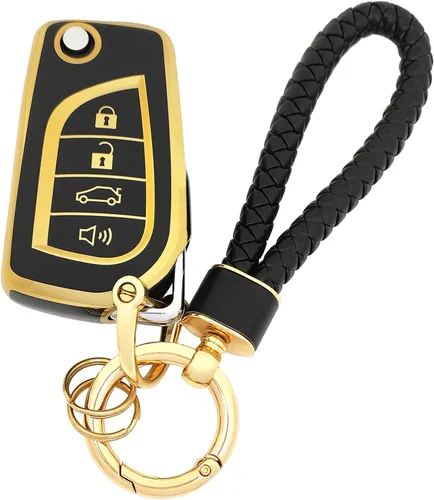 Vista 13 de Funda para Llavero de Coche Llavero Funda de Llave de TPU Suave Carcasa de Protección Portallaves Accesorios