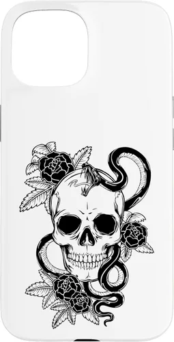 Vista 6 de Gothic Flower Skull Snake Roses Case for iPhone 16