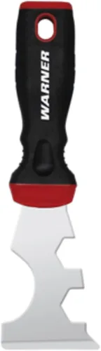 Vista 5 de Warner 90661 ProGrip - Cuchillo rígido para masilla, acero inoxidable con tapa de martillo, 1-1/2 pulgadas