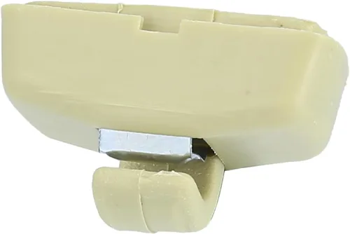 Vista 5 de X AUTOHAUX Gancho para visera parasol beige soporte para VW Golf Jetta Passat Beetle 3B0857561A