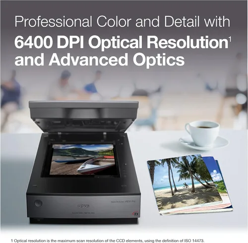 Vista 2 de Epson Perfection V850 Pro escáner