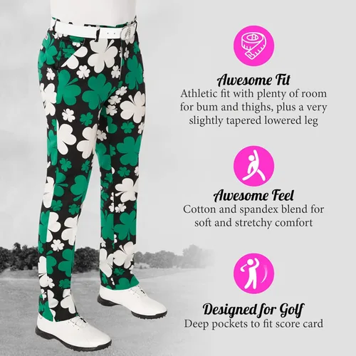 Vista 7 de Royal & Awesome - Pantalones de golf para hombre