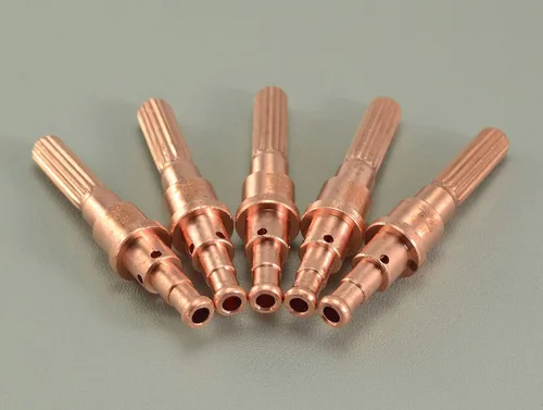 Vista 4 de RIVERWELD Electrodo de plasma 9-8215 Fit Thermal Dynamics SL60 SL100 Plasma Cutter Antorcha Consumibles Piezas 5pcs