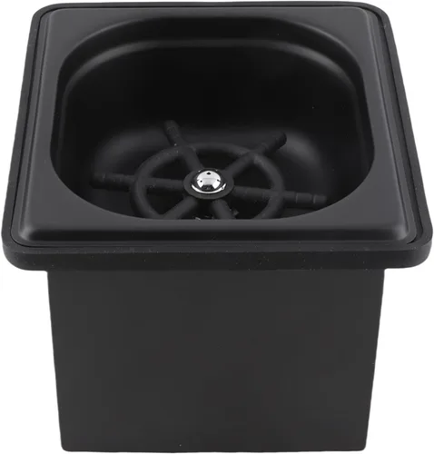 Vista 5 de Pitcher Rinser, Water Automatic High Pressure Stainless Steel Glass Cup Washer for Bar (Small)