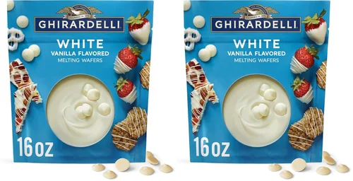 Vista 11 de GHIRARDELLI Obleas derretidas con sabor a chocolate negro, bolsa de 10 onzas