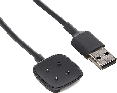 Vista 3 de Fitbit Cable de carga Sense y Versa 3 para reloj inteligente, producto