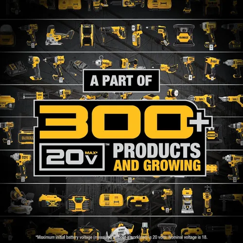 Vista 9 de DEWALT Inflador de neumáticos, compresor de aire portátil de 20V MAX, bomba de aire para automóvil con apagado automático, luz LED, solo herramienta