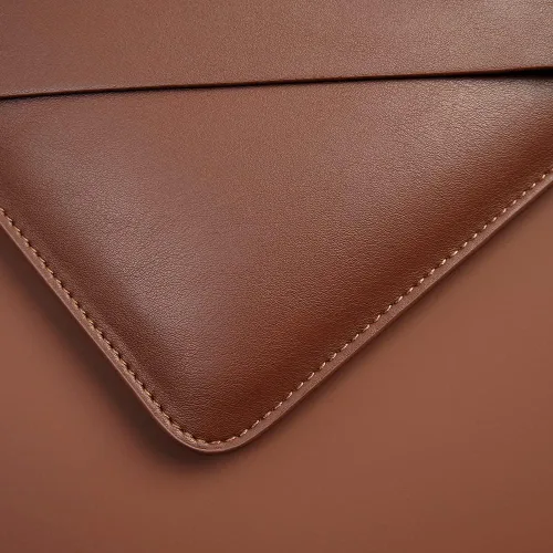 Vista 6 de Funda de piel sintética para laptop de 13 pulgadas, compatible con 13 MacBook Air M3 M2, 13 MacBook Pro M2, Surface Pro, Dell XPS 13 con bolsa