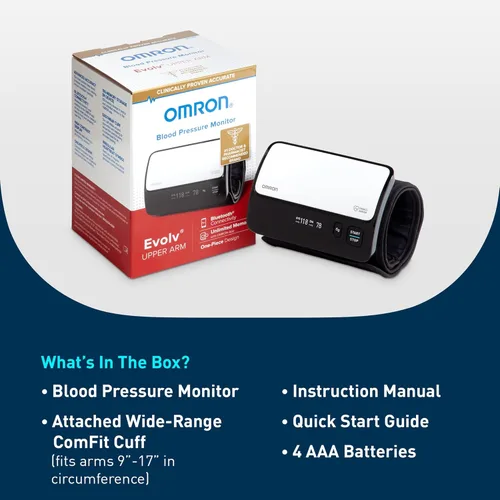 Vista 6 de Omron Evolv Monitor inalámbrico para tomar la presión en el antebrazo