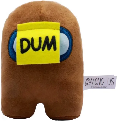 Just Toys - Among US - Peluche marrón Dum de 6 pulgadas - Serie 3