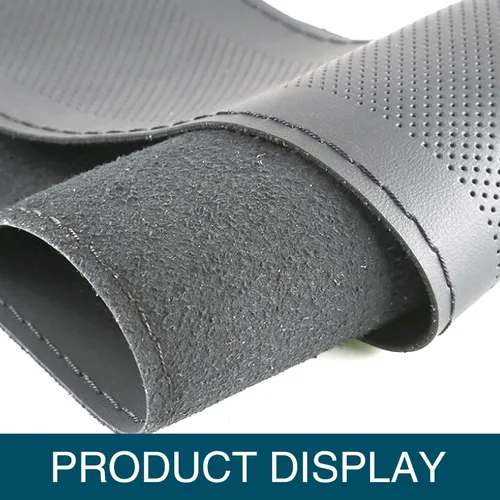 Vista 6 de 1 funda para volante de automóvil, 14.9 pulgadas, antideslizante y duradero, accesorios decorativos para volante de automóvil, universal