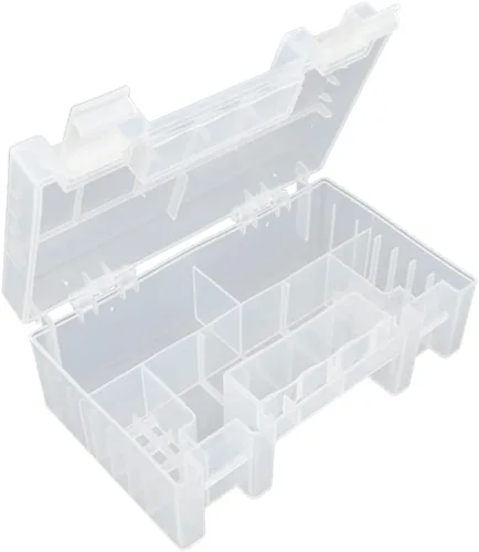 Vista 10 de Fielect 12 x 9V Caja de Almacenamiento de Batería Titular Caja Organizador Transparente