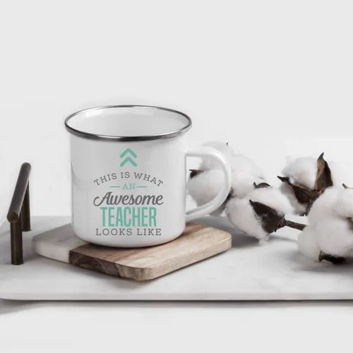 Vista 155 de Andaz Press 11oz. Stainless Steel Campfire Coffee Mug Gift, This is What an Awesome Mentor Looks Like, 1-Pack, Birthday Gift Ideas Coworker Him Her