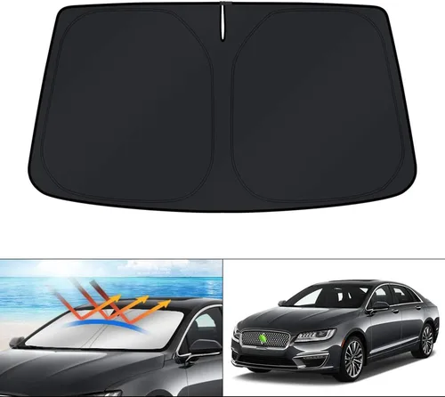 Vista 100 de KUST Parasol para parabrisas para Chevy Malibu 2013 2014 2015 accesorios de ventana cubierta solar plegable bloquea los rayos UV mantener el coche