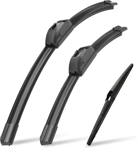 Vista 14 de Limpiaparabrisas trasero de 12 pulgadas, repuesto automotriz para Toyota Highlander 2001-2019 (12-A)
