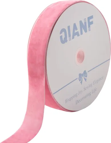 Vista 36 de QIANF Cinta de terciopelo, carrete de 1 1/2 pulgadas por 25 yardas (rojo)