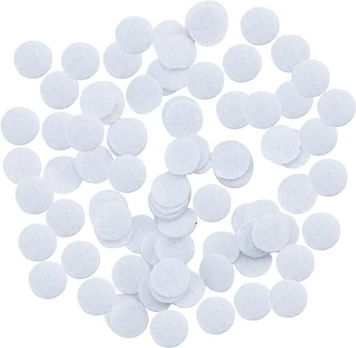 400 filtros de microdermoabrasión de 0.394 pulgadas (0.394 in), filtros de microdermoabrasión de repuesto, filtros de algodón para máquina de