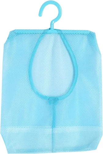 Bolsa de malla colgante con colgador, bolsa de malla para colgar calcetines, ropa interior, bolsa organizadora de malla para baño, armario,