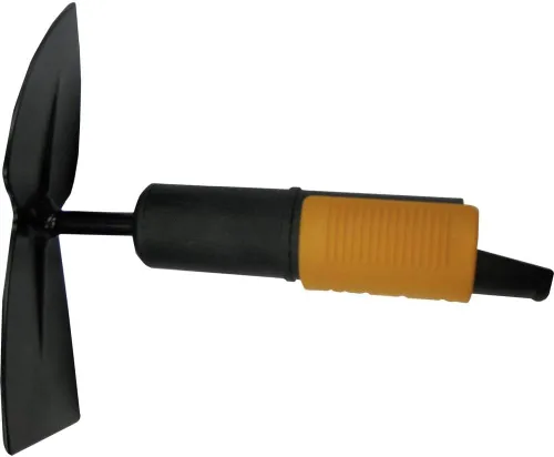Vista 6 de Fiskars QuikFit Cultivator 1000683 - Rastrillo pequeño, cabeza de herramienta, ancho: 2.2 in, negro/naranja