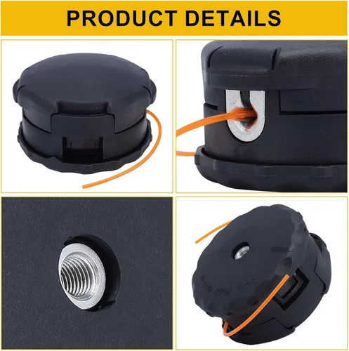 Vista 7 de Panari SRM 225 Cabezal de recortadora Speed Feed 400 para Echo Cabezal Cortacésped Echo SRM-225 SRM225 SRM211 PAS210 PAS211 PAS231 PAS260 PAS265 SRM