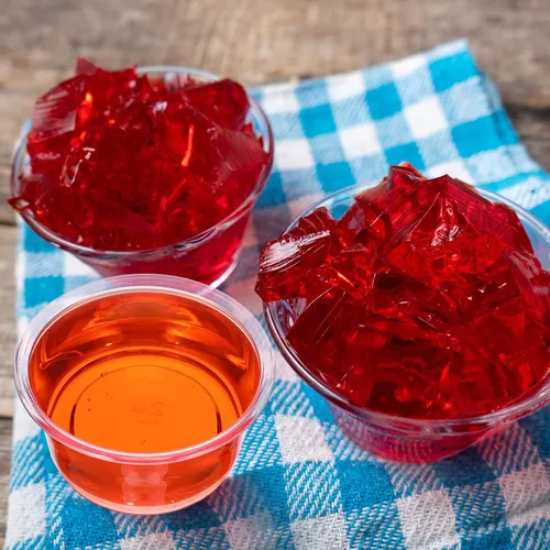 Vista 5 de Gerrii 500 vasos desechables de plástico para porciones, sin tapa, tazas de condimentos para soufflé, recipientes pequeños para salsas, mini