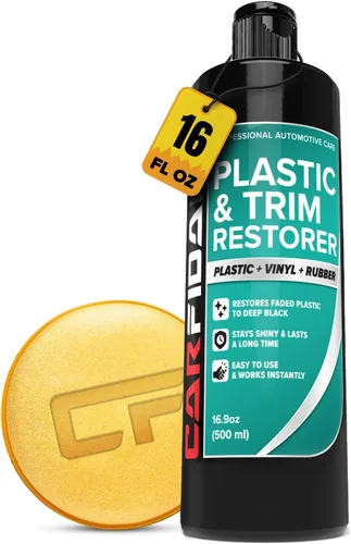 Vista 10 de Carfidant Ultimate Tire Shine Galón - Brillo Negro Satinado - Nuevo Aspecto para Neumáticos y Protector de Goma - Larga Duración sin Grasa y sin