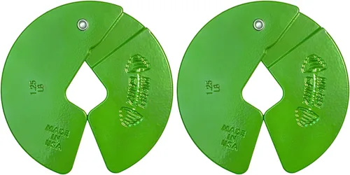 Vista 15 de Micro Gainz - Placa fraccional para mancuernas de 1.25LB, ideal para micro cargas, (Elige color) 2 piezas de placas de peso fraccional, diseñadas